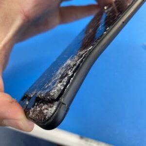 Bent Cell Phone
