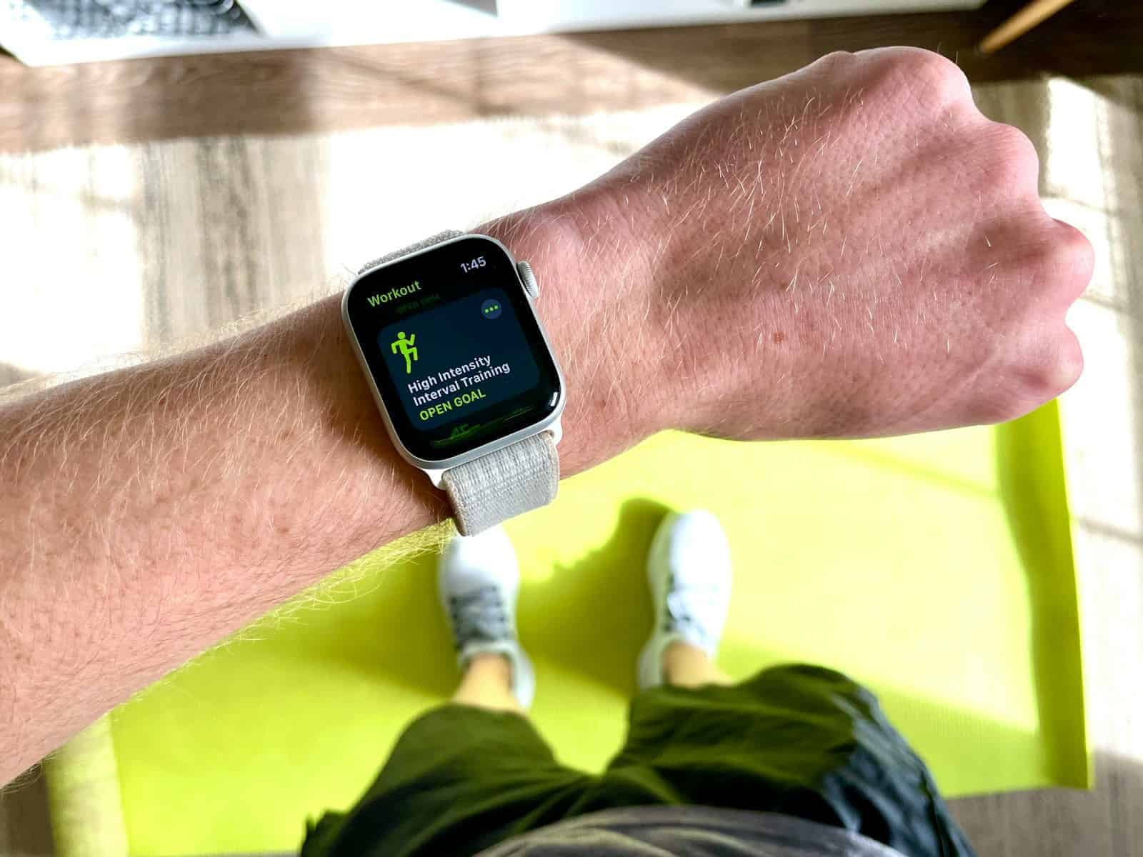 Apple watch is not tracking exercise sale