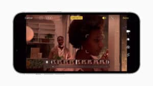 Cinematic Mode on iPhone