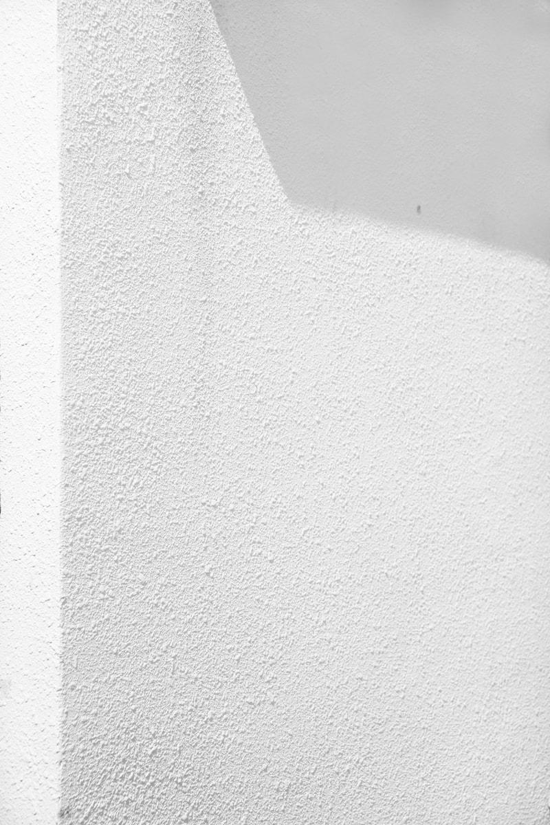 white Drywall wall