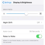 iPhone Auto Lock