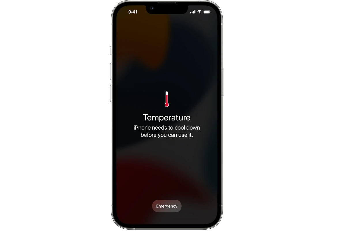 iPhone Temperature Alert