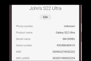 Samsung IMEI