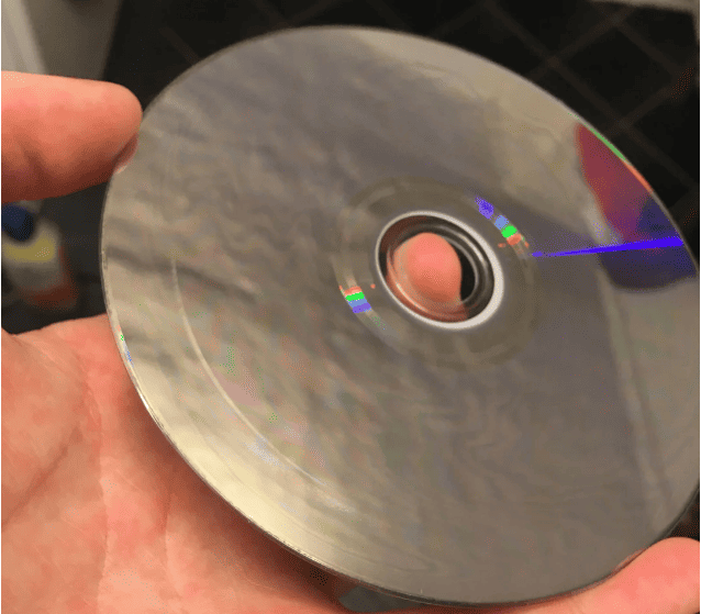 Scratched Game Disc