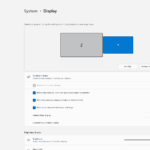 Windows Display Settings